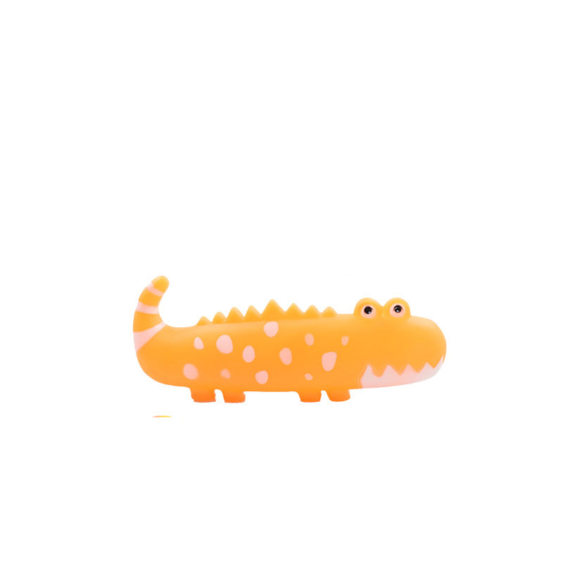 Little Lizard Vinyl Vocal Pet Toy for Molar Teeth