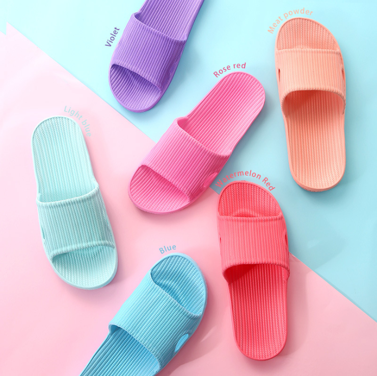 Couple's Home Slippers, Bathroom Slippers, Slide Sandals
