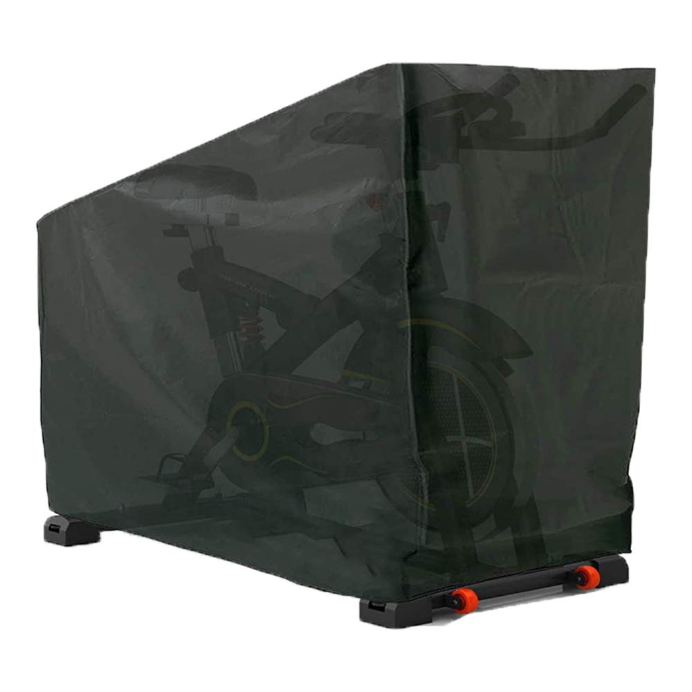 Exercise Bike Cover COOSOO Indoor Cycling Protective Waterproof Outdoor Storage Dust-proof UV Resistant Bicycle Protection Compatible with PelotonBowflexNordictrackEchelon