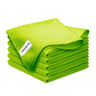 SURPRISE PIE Microfiber Cleaning Cloth for Kitchen Housekeeping Dish Electronics Dust Rags Thick Lint Free Car Wash DryingTowel (12"x12") Green-6 Pack