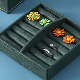 Multi-layer Portable Jewelry Storage Box for Accessories