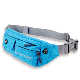Waterproof Nylon Sports Waist Bag for Running and Hiking