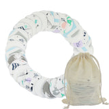 Cotton Cartoon Printed Reusable Makeup Remover Pads