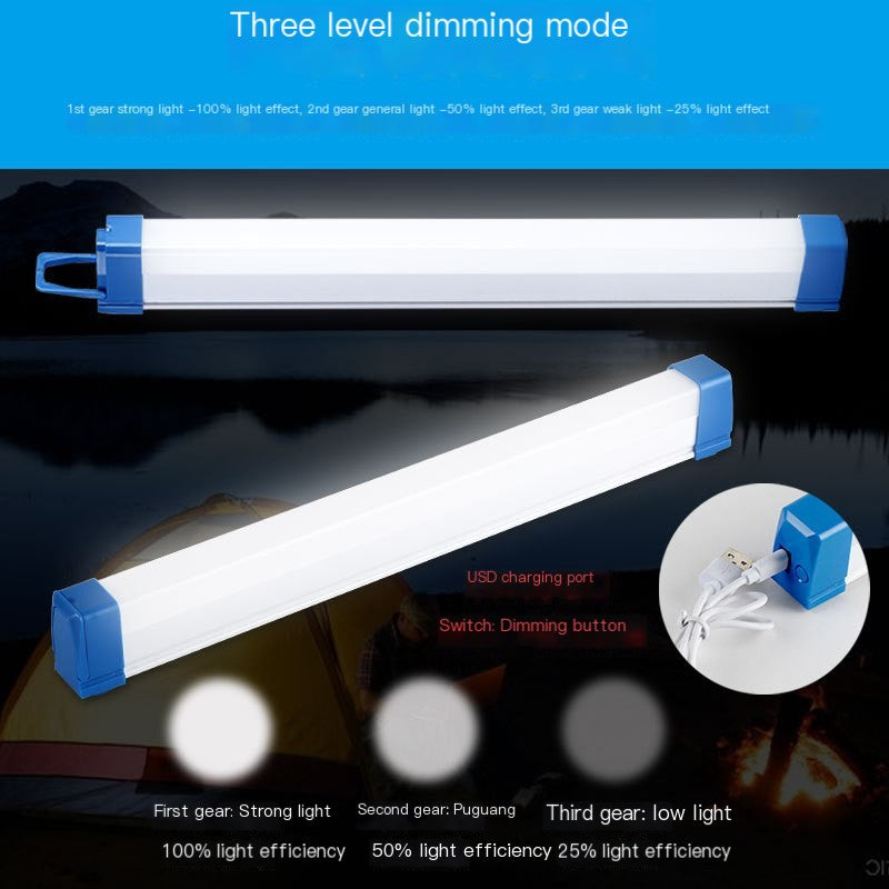 LED Emergency Tube Light for Outdoor Camping and Markets