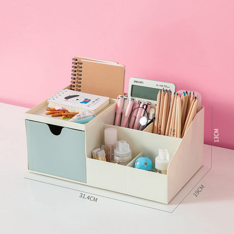 Cute Multifunctional Desk Organizer for Students