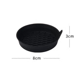 Creative Silicone Car Coaster with Rhinestones