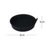 Creative Silicone Car Coaster with Rhinestones