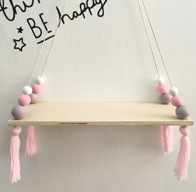 Nordic Style Wooden Macaron Bead Storage Board
