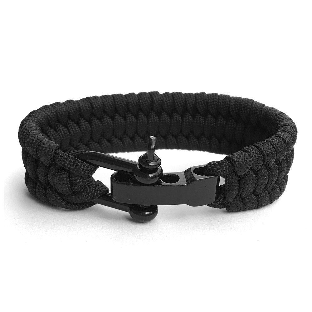 Outdoor Camping Emergency Parachute Cord Bracelet