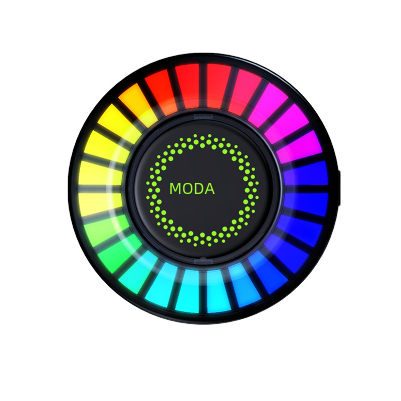 3D RGB Sound Control Car Atmosphere Light with Aroma