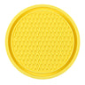 Creative Honeycomb Car Cup Holder Mat with Rhinestones