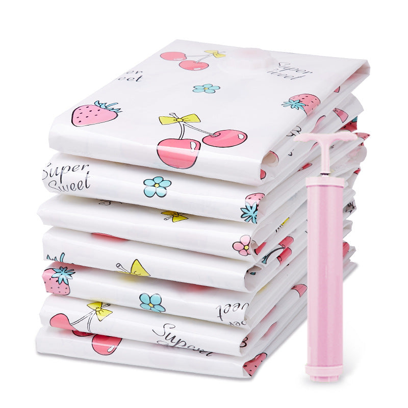 Vacuum Compression Storage Bags for Organizing Clothes