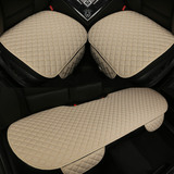 Car Seat Cushion Set, Universal Linen with Backrest