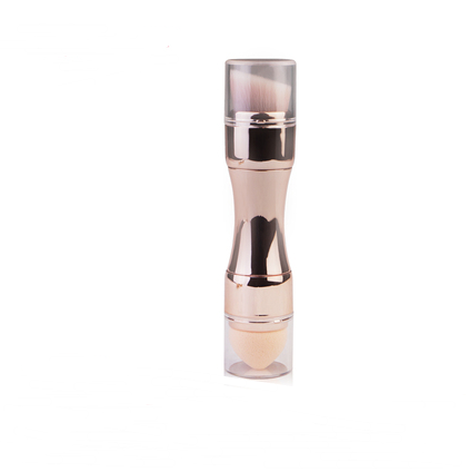 4-in-1 Portable Makeup Brush Set for Foundation & Blush