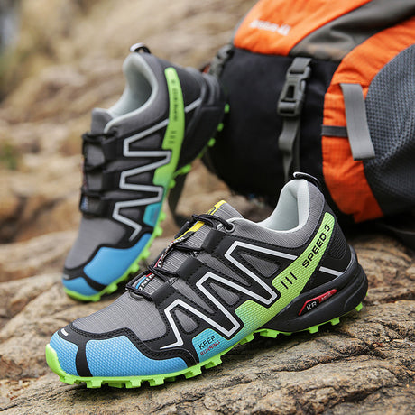 Men's Breathable Mesh Hiking Shoes for Outdoor Sports
