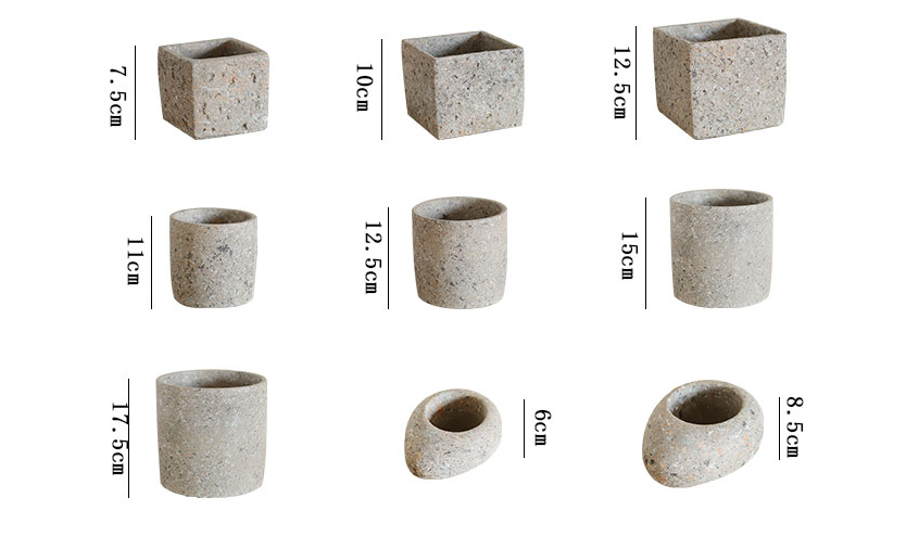 Creative Retro Concrete Succulent Planter for Table
