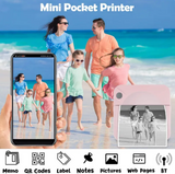 Compact Mini Printer for Students – Ideal for Home Use