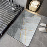 Bathroom Silicone Diatomaceous Water Absorbent Mat