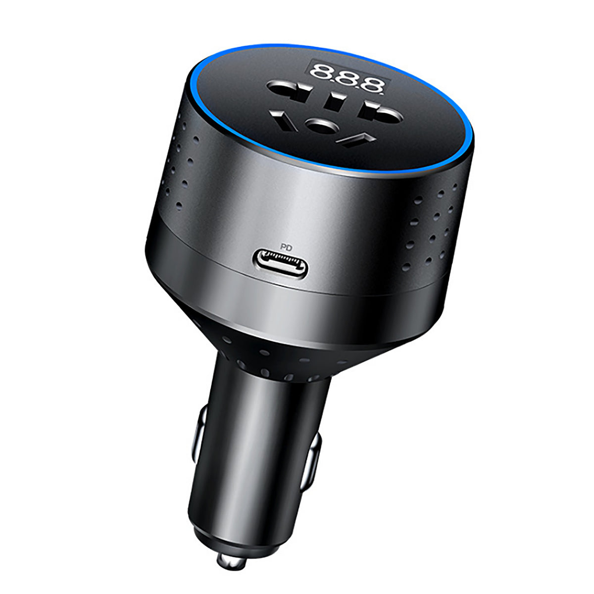 Multi-Function Car Charger Inverter 12V to 220V USB