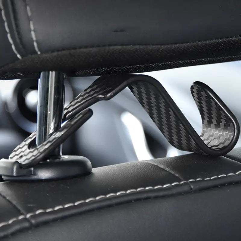 Car Seat Hooks (2/5/9 pcs) - Durable Carbon Fiber Design