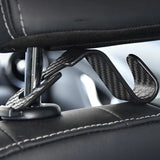 Car Seat Hooks (2/5/9 pcs) - Durable Carbon Fiber Design