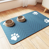 Diatomaceous Pet Feeding Mat - Quick Dry, Anti-Splash