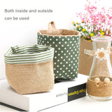 Linen Wall Hanging Storage Bags for Organizing Items