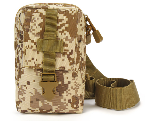 Camouflage Portable Outdoor Climbing Messenger Bag