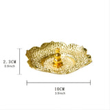 Floral Incense Burner Tray for Aromatic Home Decor
