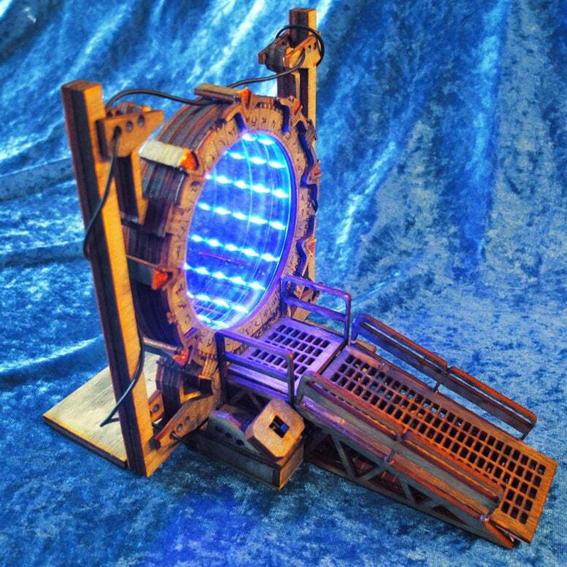 DIY Galaxy Gate Bookend with Tunnel Design