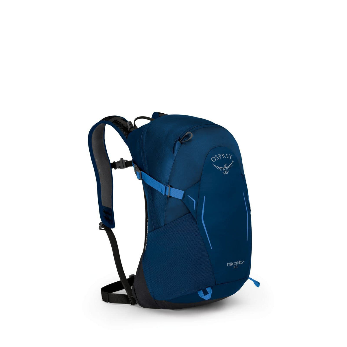 Osprey Hikelite 18L Unisex Hiking Backpack Blue Bacca