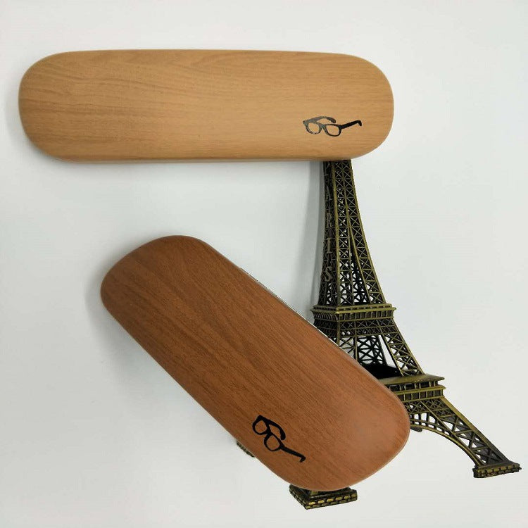 Wood Grain Eyewear Case - Stylish Glasses Organizer