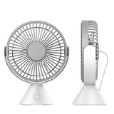 Portable USB Camping Fan - 6-Inch Desk & Hanging Use