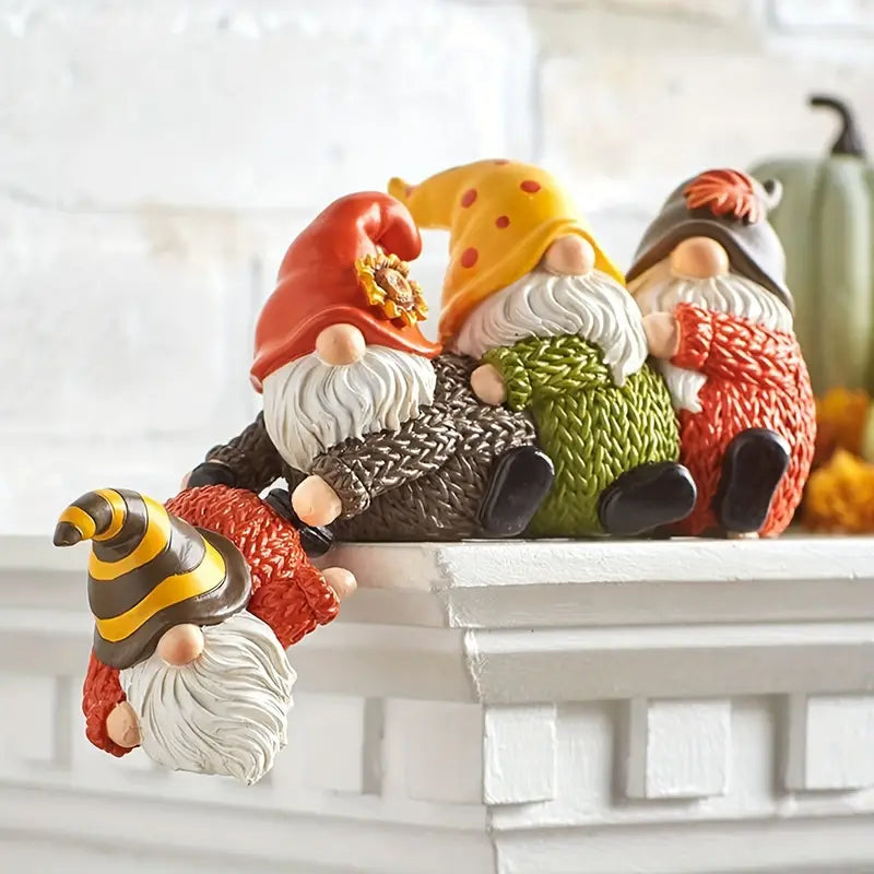Christmas Gnome Statue for Home and Office Decoration