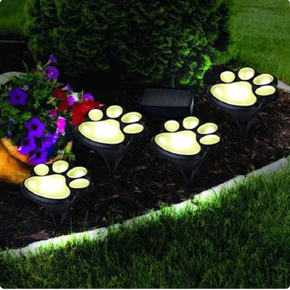 LED Solar Pet Claw Garden Light