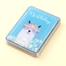 Rectangular Flowing Sand Makeup Mirror for Women