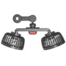 Chair Back Dual Head Car Fan