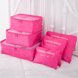 Korean Multi-Function Travel Storage Bag 6-Piece Set