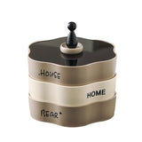 Elegant Multi-Layer Rotating Snack Organizer Tray