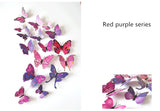 3D Butterfly Wall Stickers for Home Decor (12 Pack)
