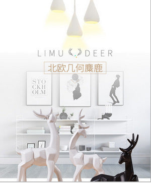 Ceramic Craft, Moose Figurine Decor