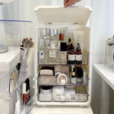 Large Capacity Makeup Organizer Box with Dustproof Design