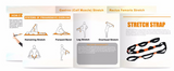 Yoga Stretch Strap, Flexibility Resistance Band