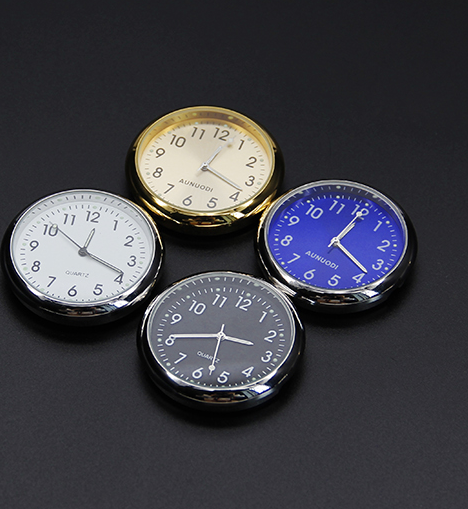 Car Temperature and Mini Clock with Night Glow Feature