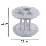 Rotating Plastic Storage Rack and Organizer