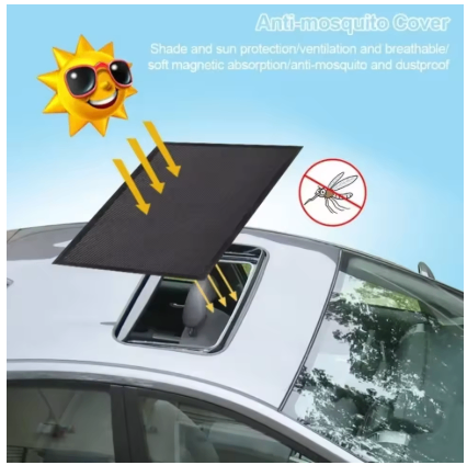 Car Sunroof Mosquito Screen and Sunshade