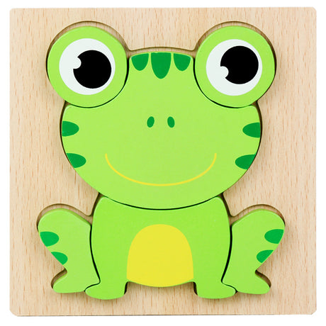 3D Wooden Puzzle Educational Toy for Kids (Wholesale)