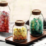 Transparent Glass Sealed Jar for Kitchen Storage