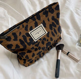 Unisex Vintage Canvas Travel Cosmetic Organizer Bag