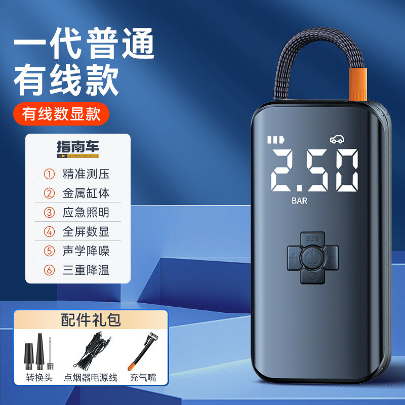Portable Wireless Car Air Pump for Tires